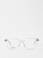 Dior - Indior D-frame Acetate Glasses - Mens - Grey