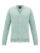 Matchesfashion.com Howlin' - Caught In A Chinese Disco Wool Cardigan - Mens - Mint