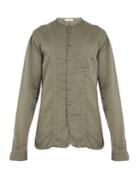 Tomas Maier Cotton And Silk-blend Shirt
