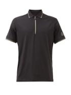 Bogner - Quarter-zip Jersey Polo Shirt - Mens - Black