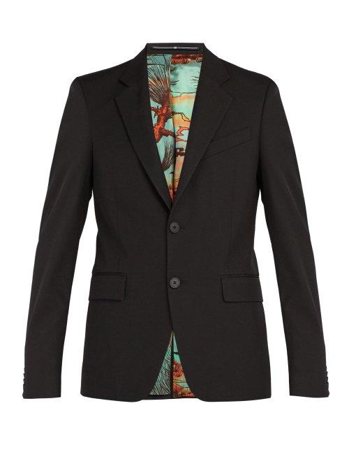 Matchesfashion.com Givenchy - Single Breasted Blazer - Mens - Black