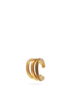 Matchesfashion.com Completedworks - 14kt Gold-vermeil And White-topaz Ear Cuff - Womens - Yellow Gold