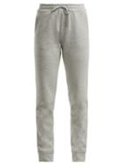 Matchesfashion.com Paco Rabanne - Logo Embroidered Cotton Track Pants - Womens - Grey