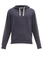 Matchesfashion.com Saturdays Nyc - Ditch Miller Embroidered Cotton-jersey Sweatshirt - Mens - Navy