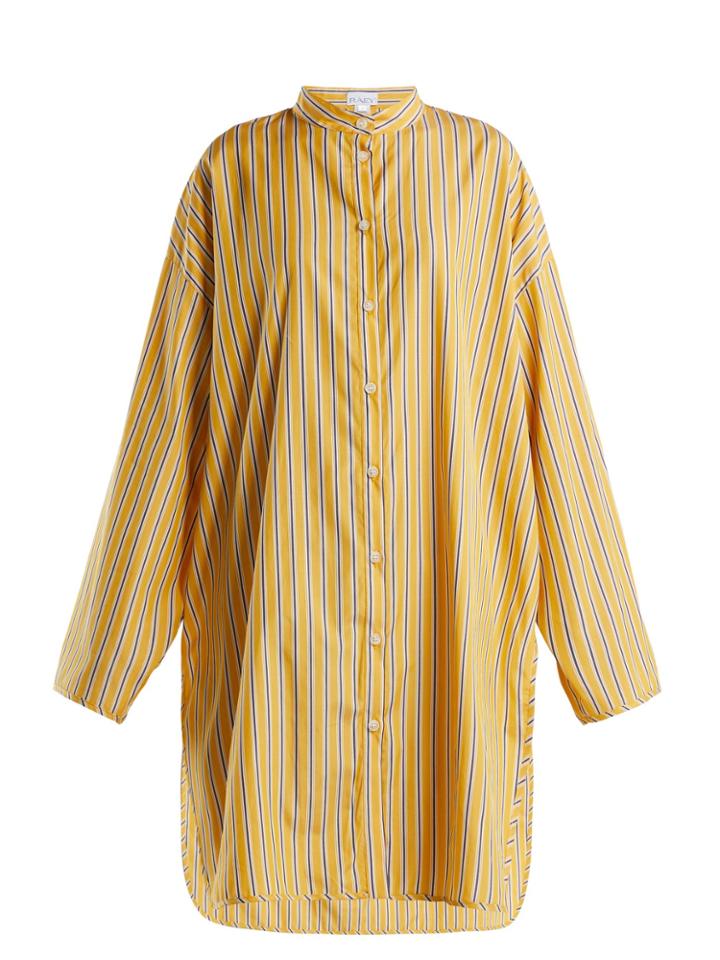 Raey Deck Chair Split-side Cotton Shirt
