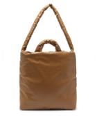 Matchesfashion.com Kassl Editions - Oil Medium Padded Tote Bag - Womens - Brown