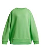 Matchesfashion.com Raey - Crew Neck Japanese Jersey Sweatshirt - Womens - Green