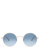 Matchesfashion.com The Row - X Oliver Peoples After Midnight Sunglasses - Womens - Navy