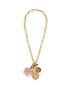 Matchesfashion.com Lizzie Fortunato - Windsor Charm Necklace - Womens - Gold