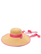 Matchesfashion.com Fil Hats - Arenal Wide Brimmed Straw Hat - Womens - Pink