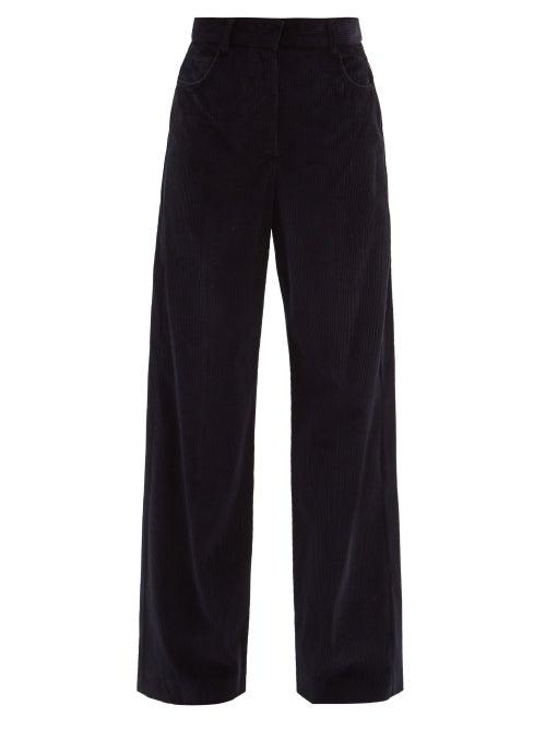 Weekend Max Mara - Ghiglia Trousers - Womens - Navy
