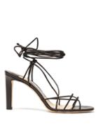 Matchesfashion.com Jimmy Choo - Tao 85 Leather Sandals - Womens - Black