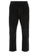 Barena Venezia Elasticated-waist Cropped Stretch-cotton Trousers
