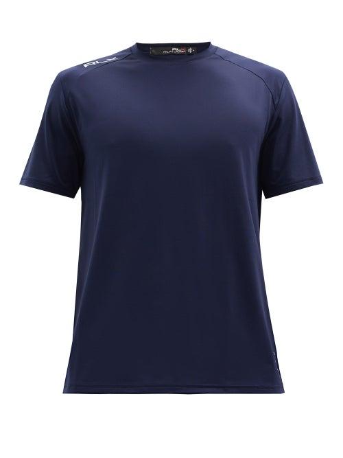 Matchesfashion.com Polo Ralph Lauren - Crew-neck Performance-jersey T-shirt - Mens - Navy