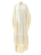 Taller Marmo - Mrs Ross Forever Fringed-crepe Gown - Womens - Ivory