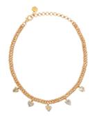 Matchesfashion.com Shay - Heart-cut Diamond & 18kt Gold Choker - Womens - Yellow Gold
