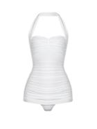 Matchesfashion.com Norma Kamali - Bill Mio Swimsuit - Womens - White