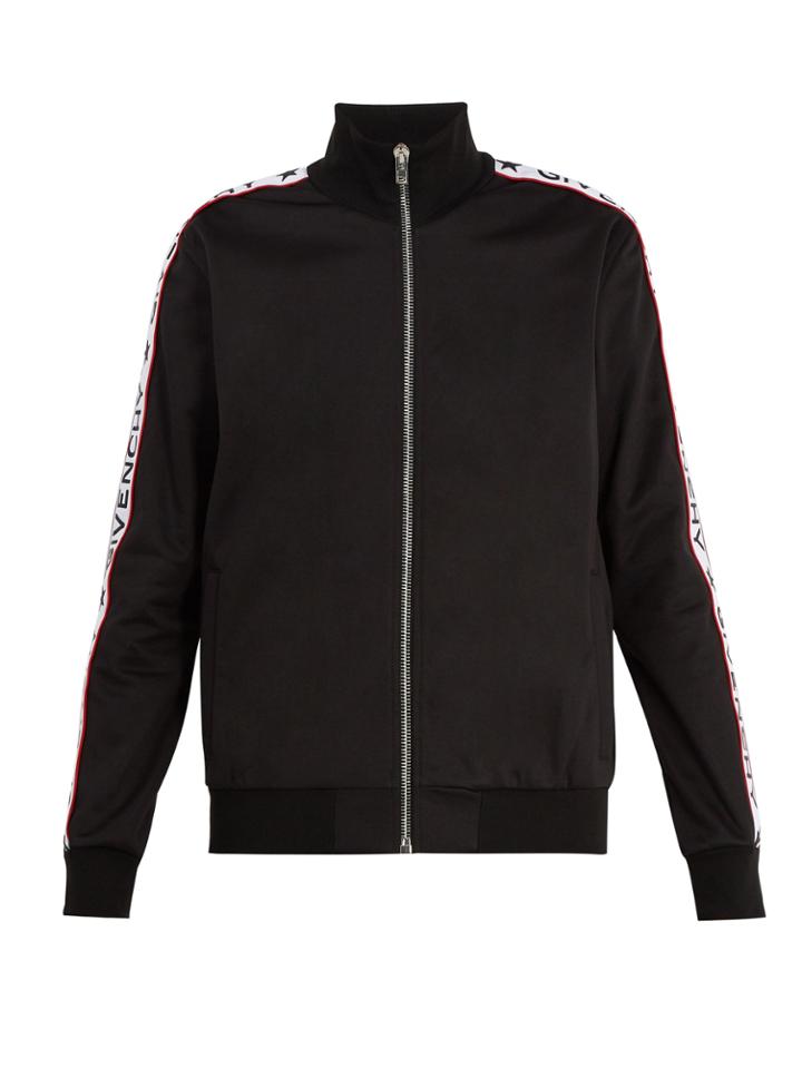 Givenchy Zip-through Logo-print Jersey Track Top