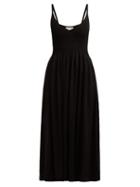 Matchesfashion.com Mara Hoffman - Delilah Jersey Dress - Womens - Black