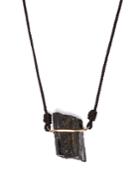 Luis Morais Crystal And Gold Pendant Necklace