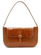 Matchesfashion.com By Far - Miranda Crocodile-effect Leather Shoulder Bag - Womens - Tan