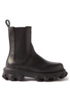 Valentino Garavani - Rockstud-sole Leather Chelsea Boots - Womens - Black