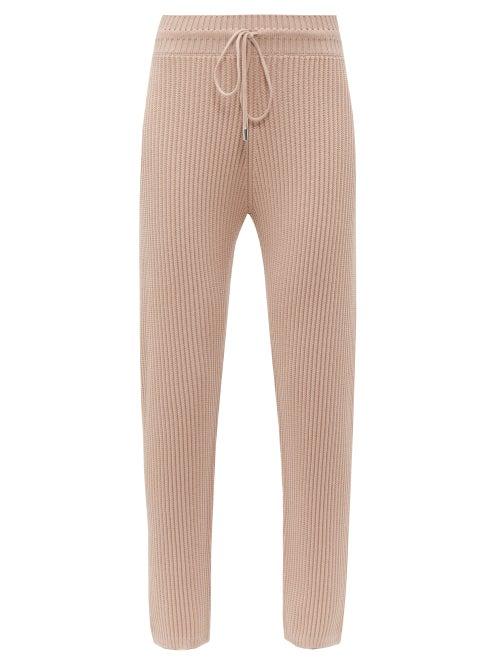 Matchesfashion.com Max Mara Leisure - Bric Sweatpants - Womens - Light Pink