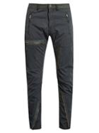 Longjourney Flight Distressed Cotton-twill Trousers