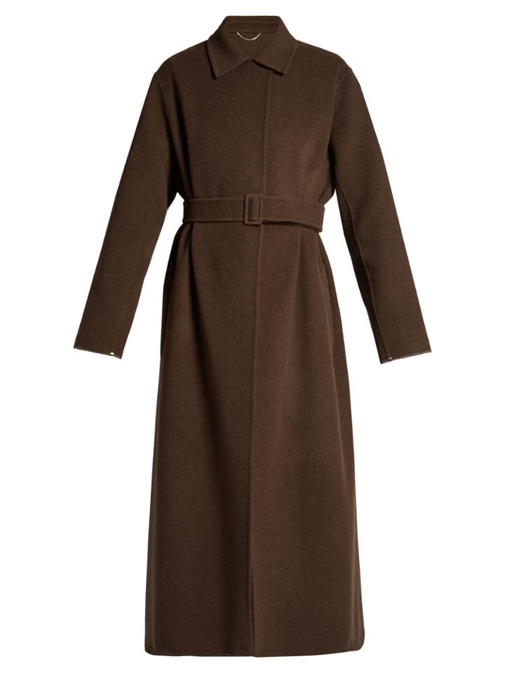 The Row Luster Double-faced Long-line Coat
