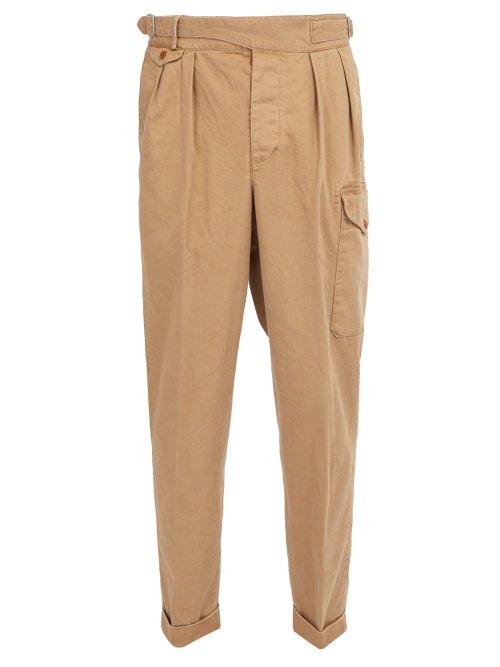 Matchesfashion.com Polo Ralph Lauren - Cotton Cargo Trousers - Mens - Khaki