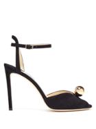 Jimmy Choo Sacora Suede Sandals