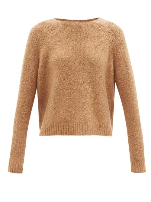 Ladies Rtw Weekend Max Mara - Geo Sweater - Womens - Camel