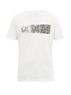 Matchesfashion.com C.p. Company - Logo-print Cotton-jersey T-shirt - Mens - White