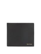 Matchesfashion.com Paul Smith - Scenery-print Bi-fold Leather Wallet - Mens - Black