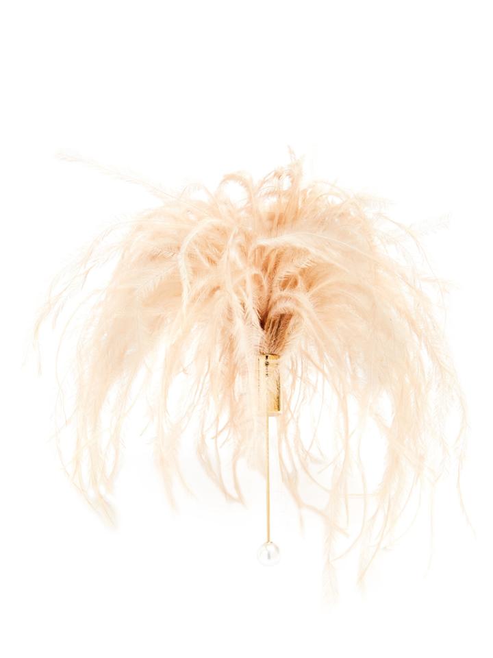 Hillier Bartley Feather Brooch