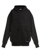 Matchesfashion.com Balenciaga - Oversized Cotton Hooded Sweatshirt - Womens - Black