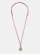 Jacquie Aiche - Evil Eye Diamond & 14kt Gold Necklace - Mens - Red Gold