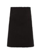 Matchesfashion.com Bottega Veneta - A Line Boucl Skirt - Womens - Black