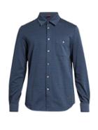 Missoni Chevron Long-sleeved Brushed-cotton Shirt
