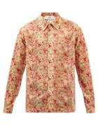 Sfr - Ripley Floral-embroidered Shirt - Mens - Multi