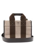 Matchesfashion.com Rue De Verneuil - Traveller Extra-small Wool-blend Tote Bag - Womens - Brown Multi