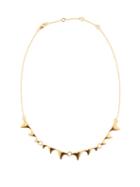 Matchesfashion.com Dominic Jones - Thorn 18kt Gold-plated Recycled-silver Necklace - Womens - Yellow Gold