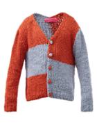 The Elder Statesman - Colour-blocked Boucl-knit Cotton Cardigan - Mens - Blue Multi