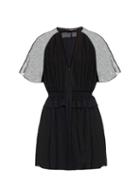 Isabel Marant Retra Short-sleeved Crepe Mini Dress