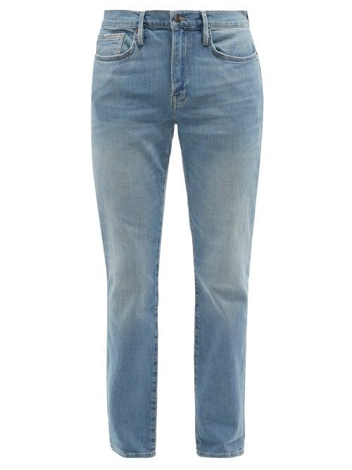 Mens Rtw Frame - L'homme Skinny-leg Jeans - Mens - Light Blue