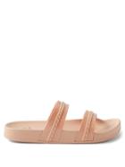 Ancient Greek Sandals - Meli Rubber Slides - Womens - Pink