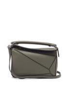 Matchesfashion.com Loewe - Puzzle Mini Leather Cross-body Bag - Womens - Khaki