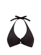Ladies Beachwear Heidi Klein - Core Triangle Bikini Top - Womens - Black