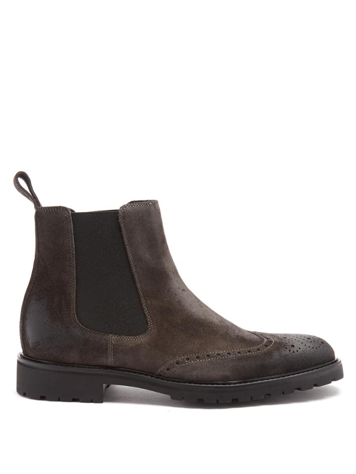 Belstaff Lancaster Suede Chelsea Boots