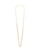 Matchesfashion.com Black Dakini - Contrasting Chain Gold Vermeil Necklace - Mens - Gold